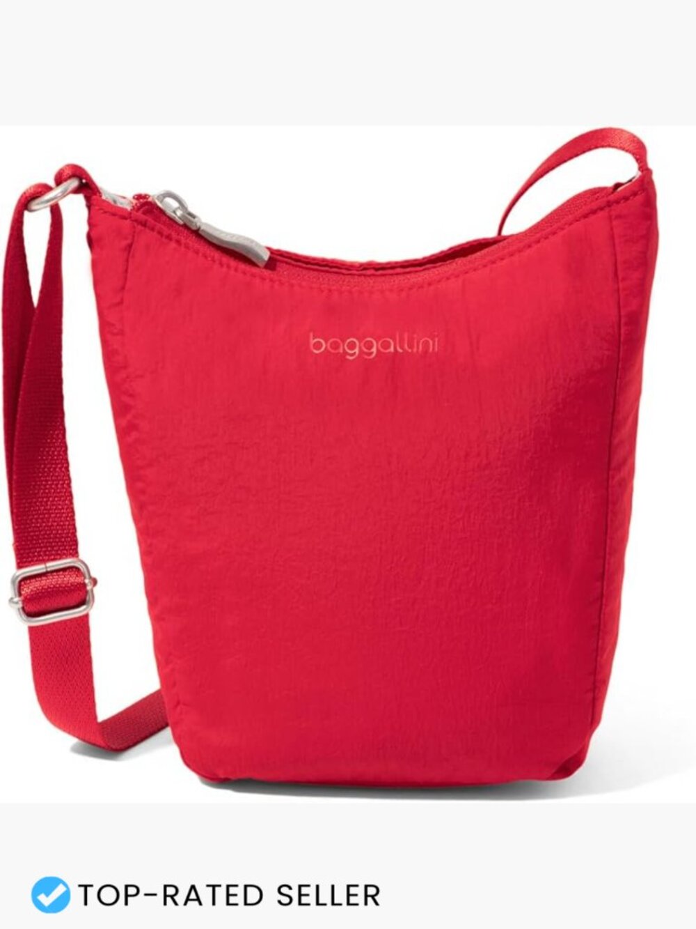 Small Nylon Crossbody Bag Lightweight Travel Purse RFID Adjustable Strap